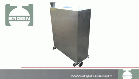 Stainless Steel Vessel For Disposal Of Dirty Gasoline
