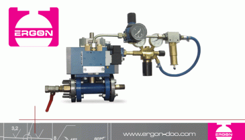 Ball Valves With Pneumatic Drive System - Rotating Cylinders